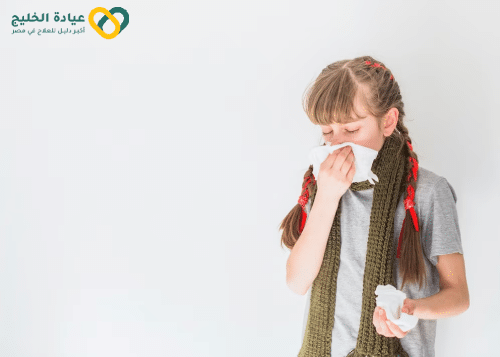 علاج نزلات البرد والكحه للاطفال